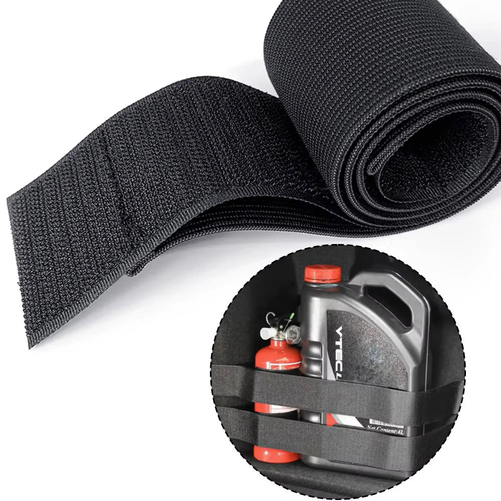 Car Boot Organiser Strap – Nylon Fixing Belt for Trunk Storage - TorqueTech