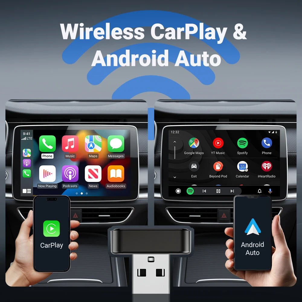 TorqueTech 5GHz Wireless CarPlay & Android Auto Adapter - TorqueTech
