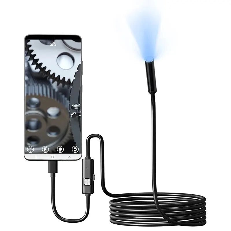7mm USB-C Endoscope Camera – IP67 Waterproof Inspection Camera - TorqueTech