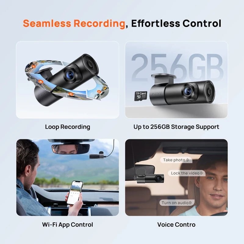 70mai M310 Plus 2K Dash Cam | 1440P QHD, Night Vision & 24-Hour Parking Monitor - TorqueTech