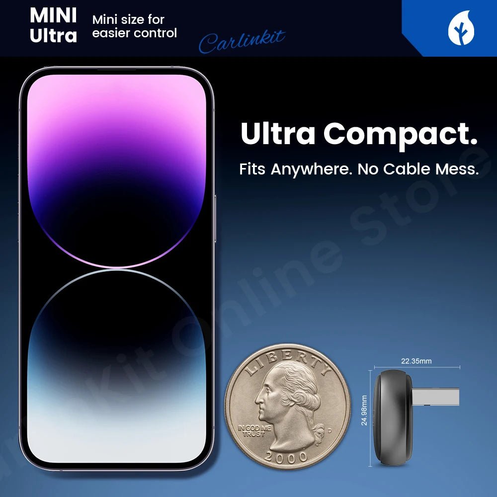CarlinKit Mini Ultra 3 – Wireless CarPlay & Android Auto Adapter - TorqueTech