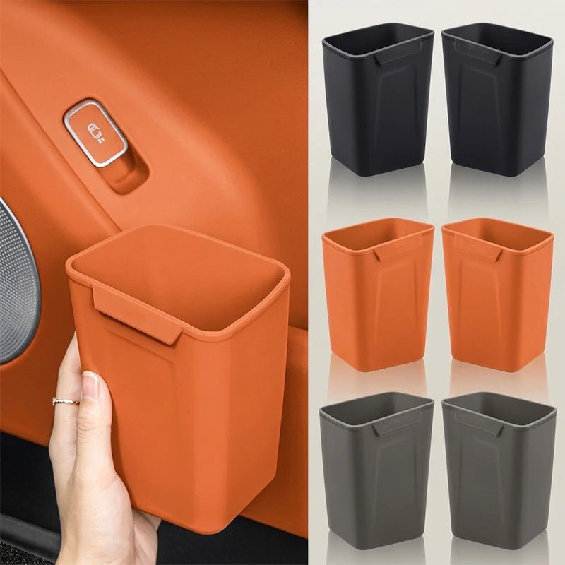 Silicone Car Door Storage Box & Bin – Trash Can, Umbrella Holder & Organiser - TorqueTech
