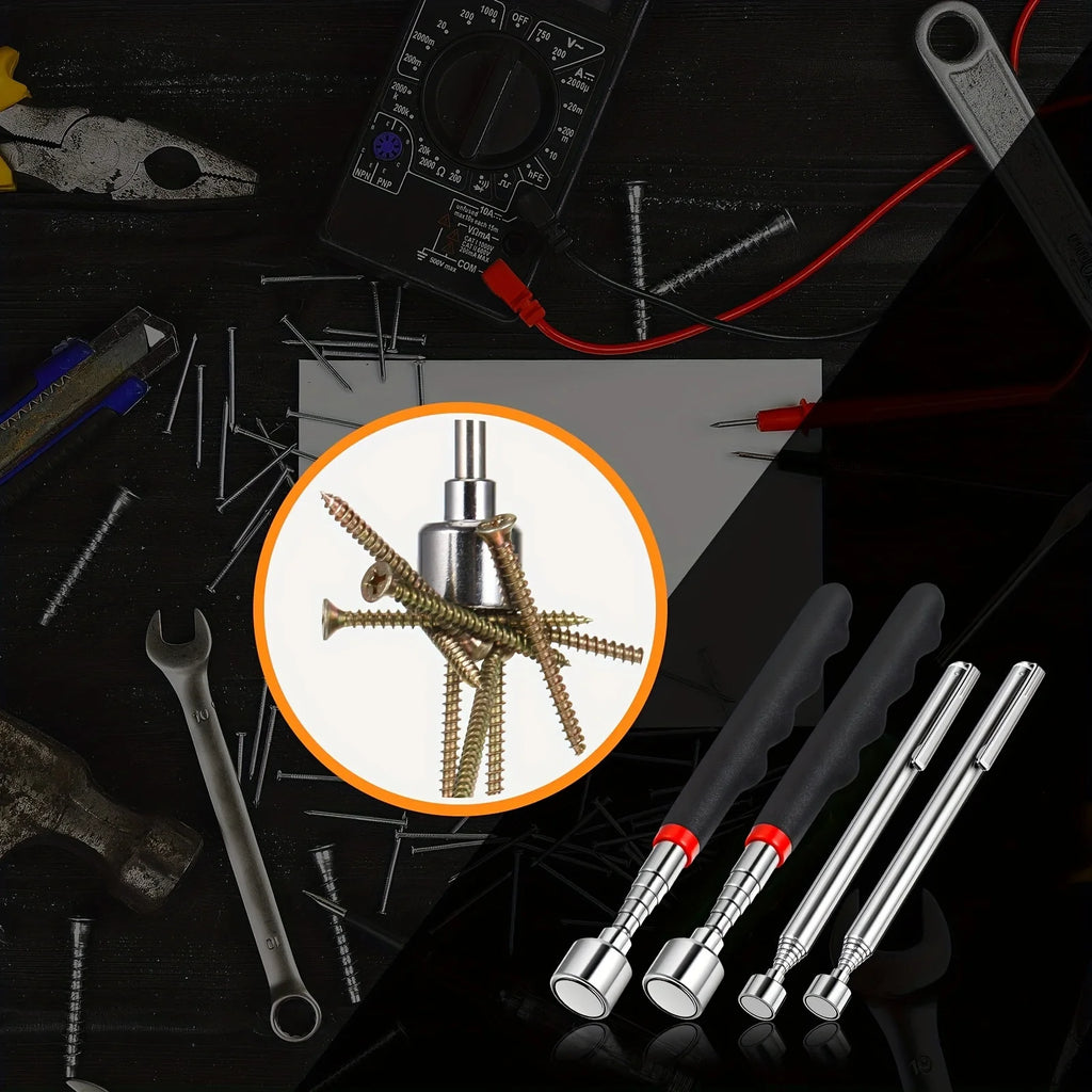 Telescopic Magnetic Pick-Up Tool – Reach Where Your Hands Can’t - TorqueTech