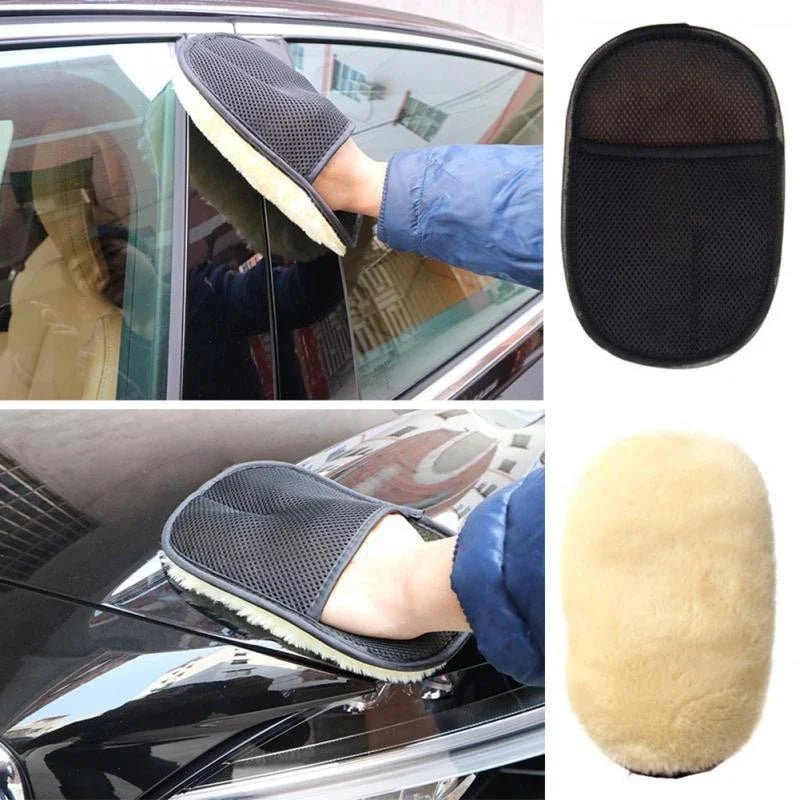 Microfibre Car Wash Mitt & Polishing Glove | Scratch-Free Detailing - TorqueTech