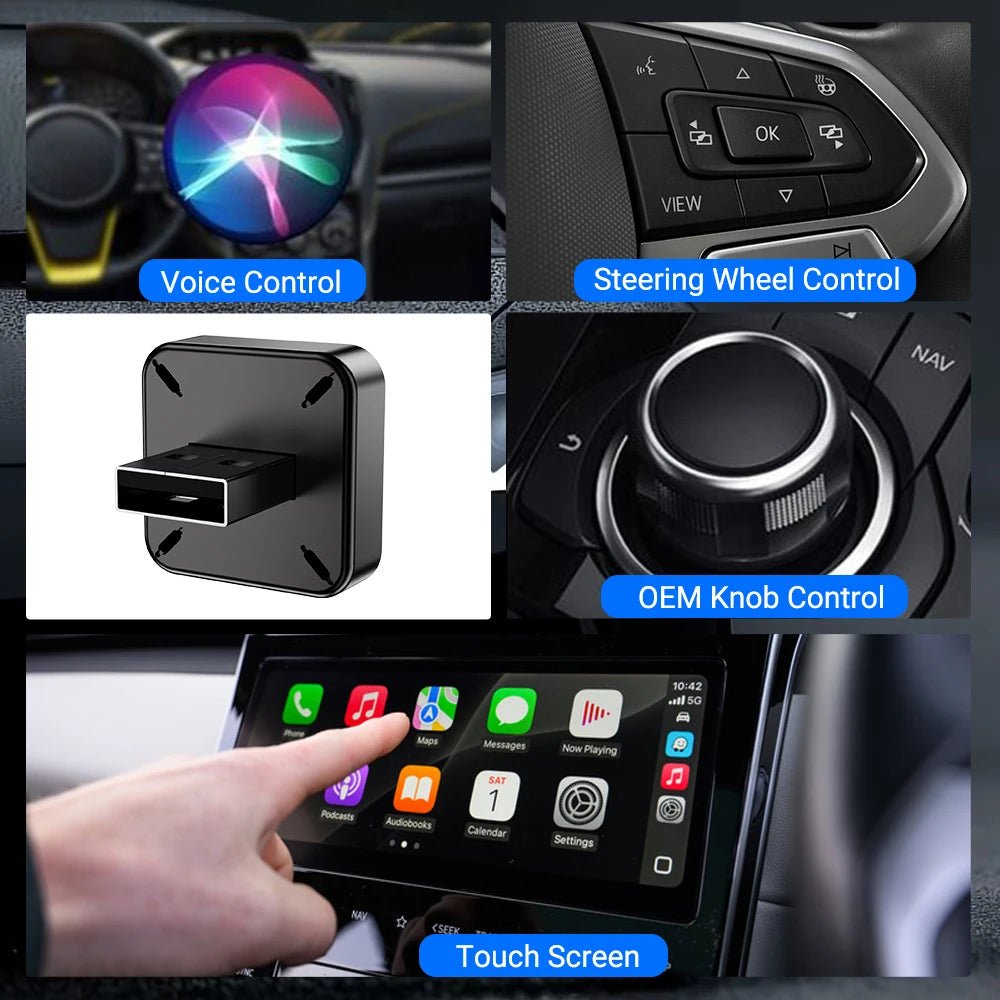 TorqueTech 5GHz Wireless CarPlay & Android Auto Adapter - TorqueTech