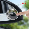 360° Adjustable Blind Spot Mirrors – Wide-Angle Rearview (Pair) - TorqueTech