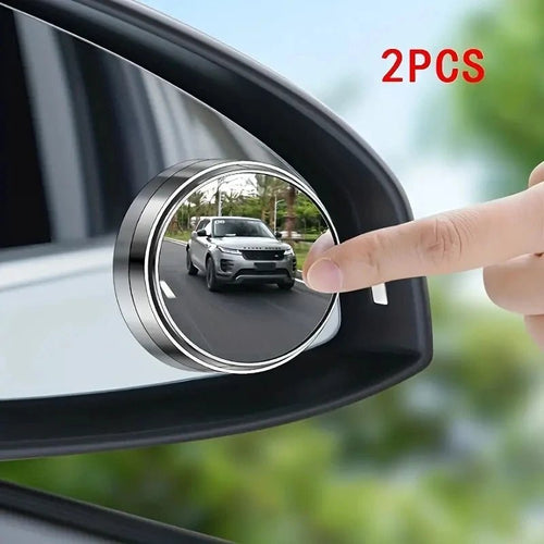 360° Adjustable Blind Spot Mirrors – Wide-Angle Rearview (Pair) - TorqueTech