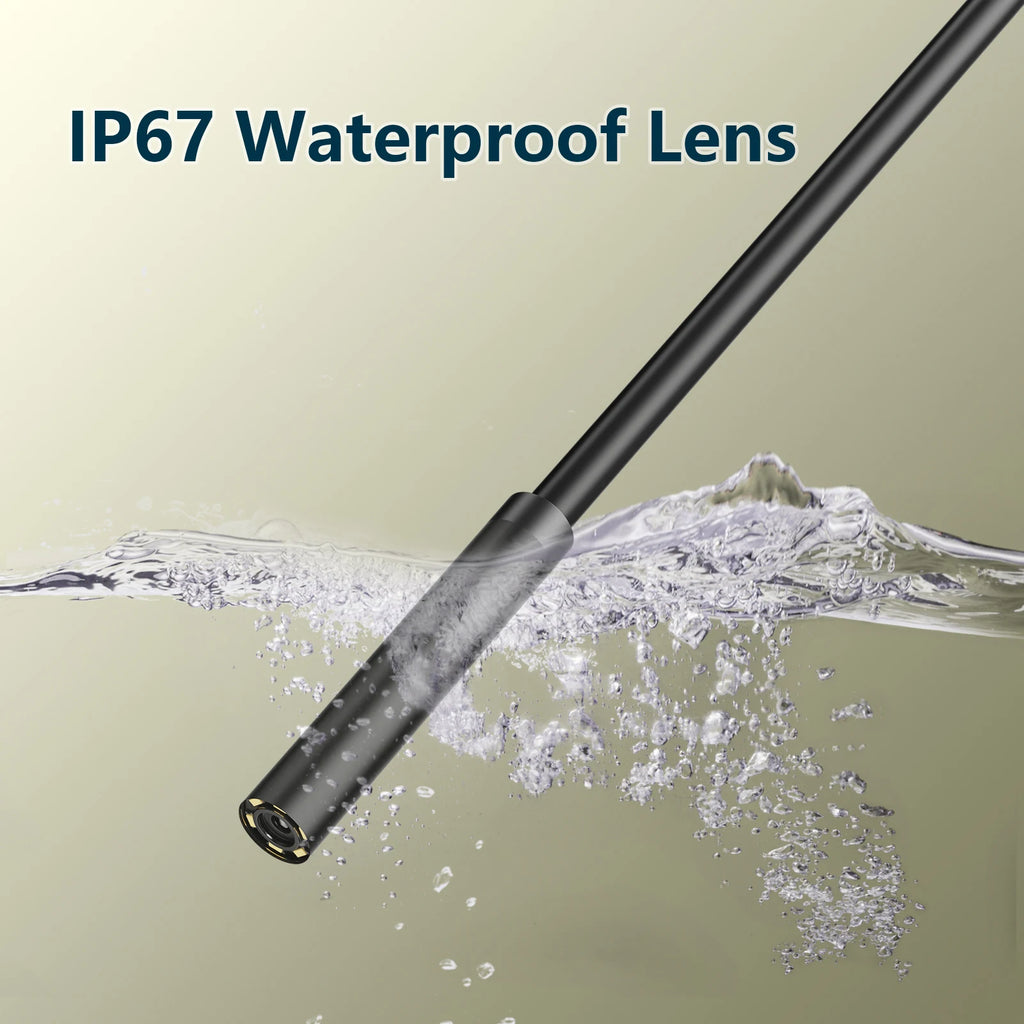 7mm USB-C Endoscope Camera – IP67 Waterproof Inspection Camera - TorqueTech