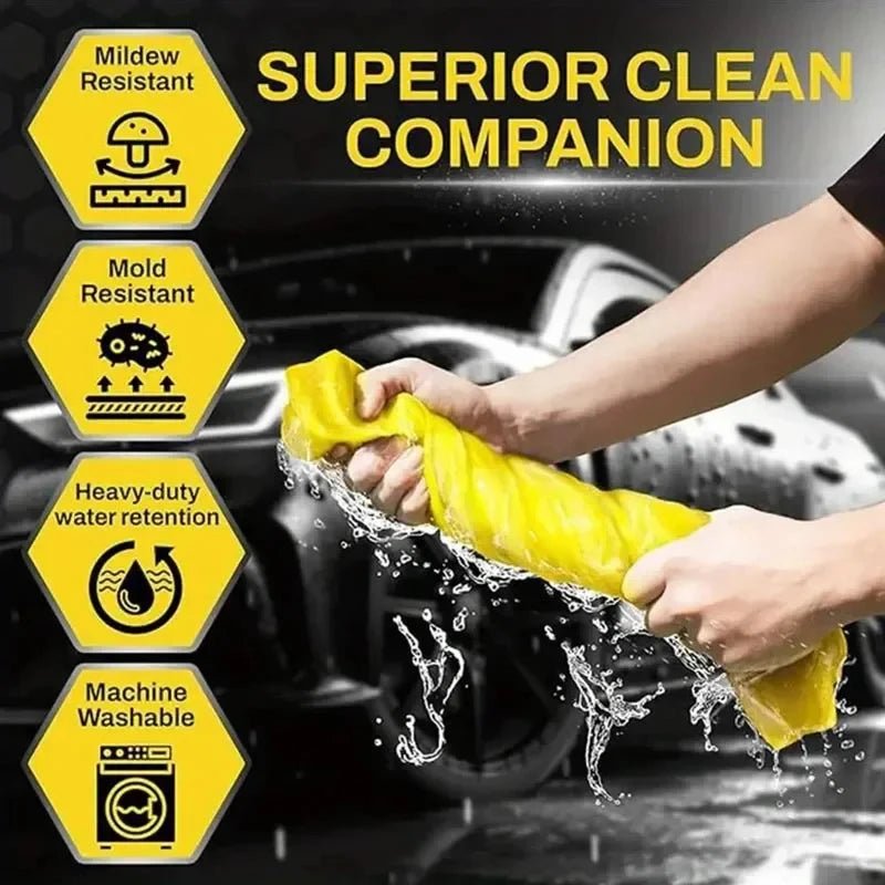 PVA Car Wash Towel – Quick-Dry & Ultra-Absorbent - TorqueTech