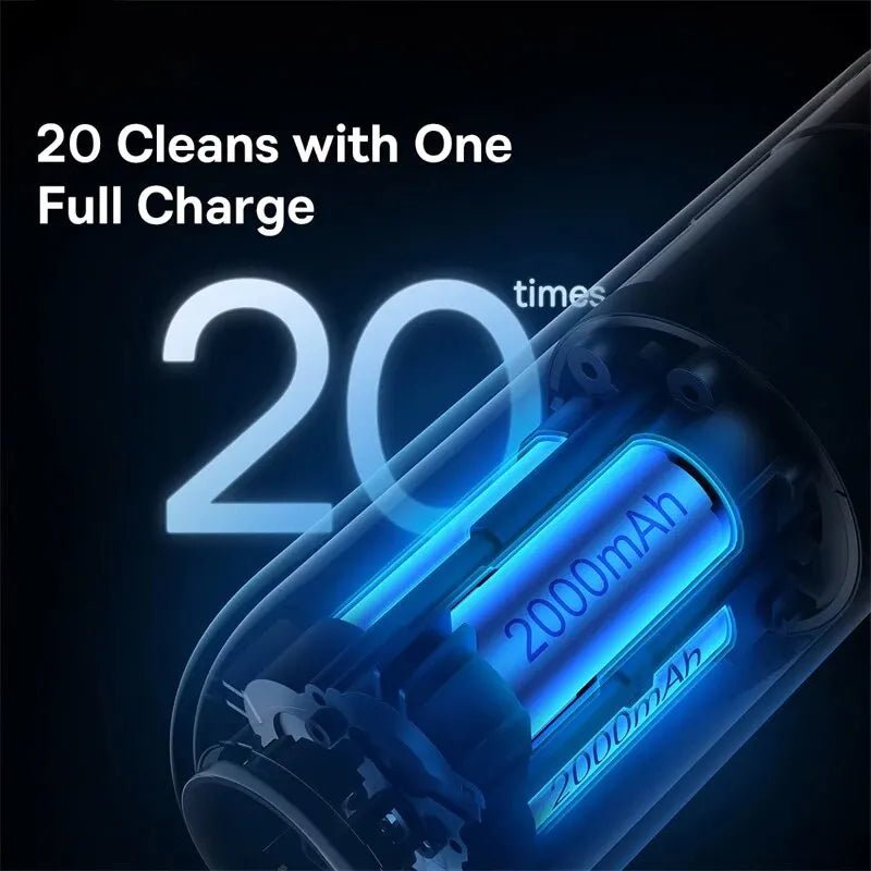 Baseus A2 Pro Handheld Car Vacuum Cleaner – 6000Pa Blow & Vacuum 2-in-1 - TorqueTech