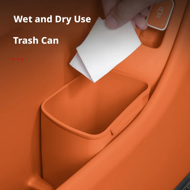 Silicone Car Door Storage Box & Bin – Trash Can, Umbrella Holder & Organiser - TorqueTech
