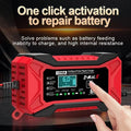 12V 6A Smart Battery Charger with Pulse Repair – AGM, GEL, LiFePO4 & Lead-Acid - TorqueTech