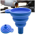 Collapsible Silicone Car Funnel – Universal Fit for Oil, Petrol & Fluids - TorqueTech