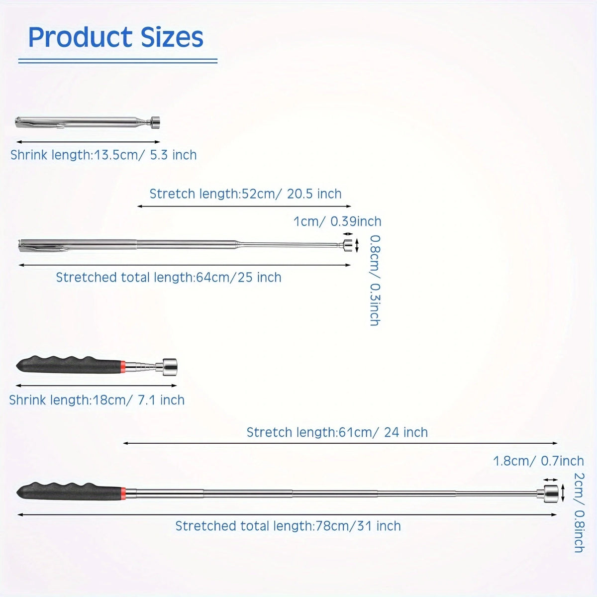 Telescopic Magnetic Pick-Up Tool – Reach Where Your Hands Can’t - TorqueTech