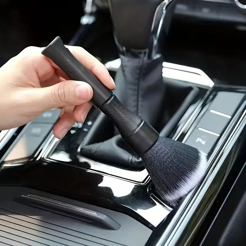 Soft Bristle Car Interior Detailing Brush – Dash Duster for Cars & Motorcycles - TorqueTech