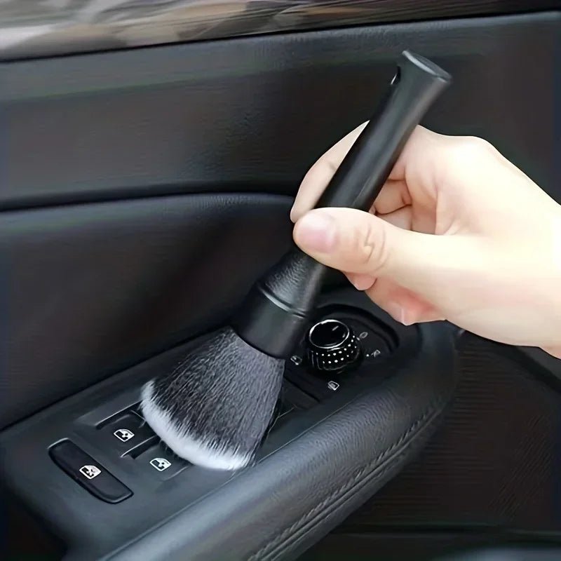 Soft Bristle Car Interior Detailing Brush – Dash Duster for Cars & Motorcycles - TorqueTech