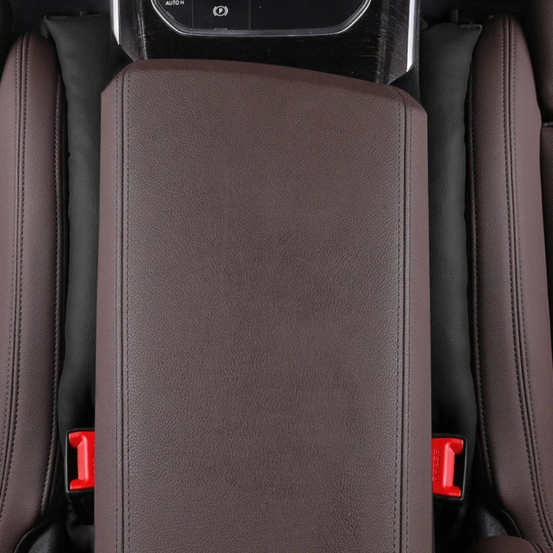 Car Seat Gap Filler Strips – Leather, Leak-Proof (Pair) - TorqueTech