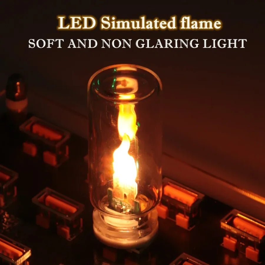 USB Flame LED Candle Light – Flickering Atmosphere Light for Car & Home - TorqueTech