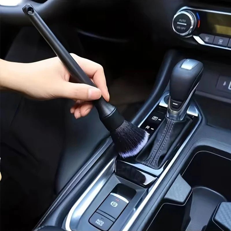 Soft Bristle Car Interior Detailing Brush – Dash Duster for Cars & Motorcycles - TorqueTech