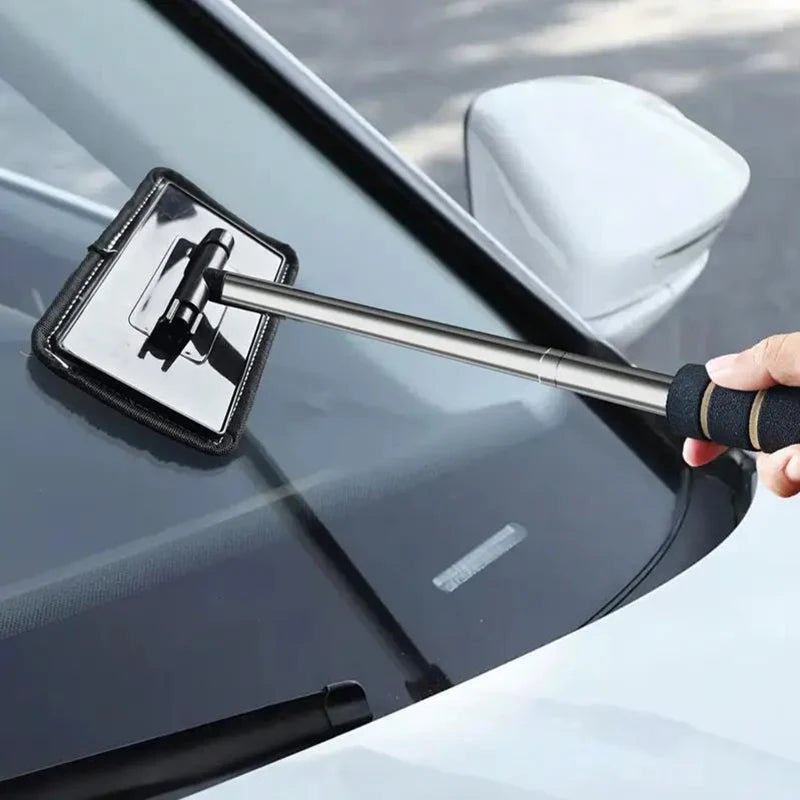 Telescopic Windscreen Water Scraper & Wiper – Extendable 32–50cm - TorqueTech