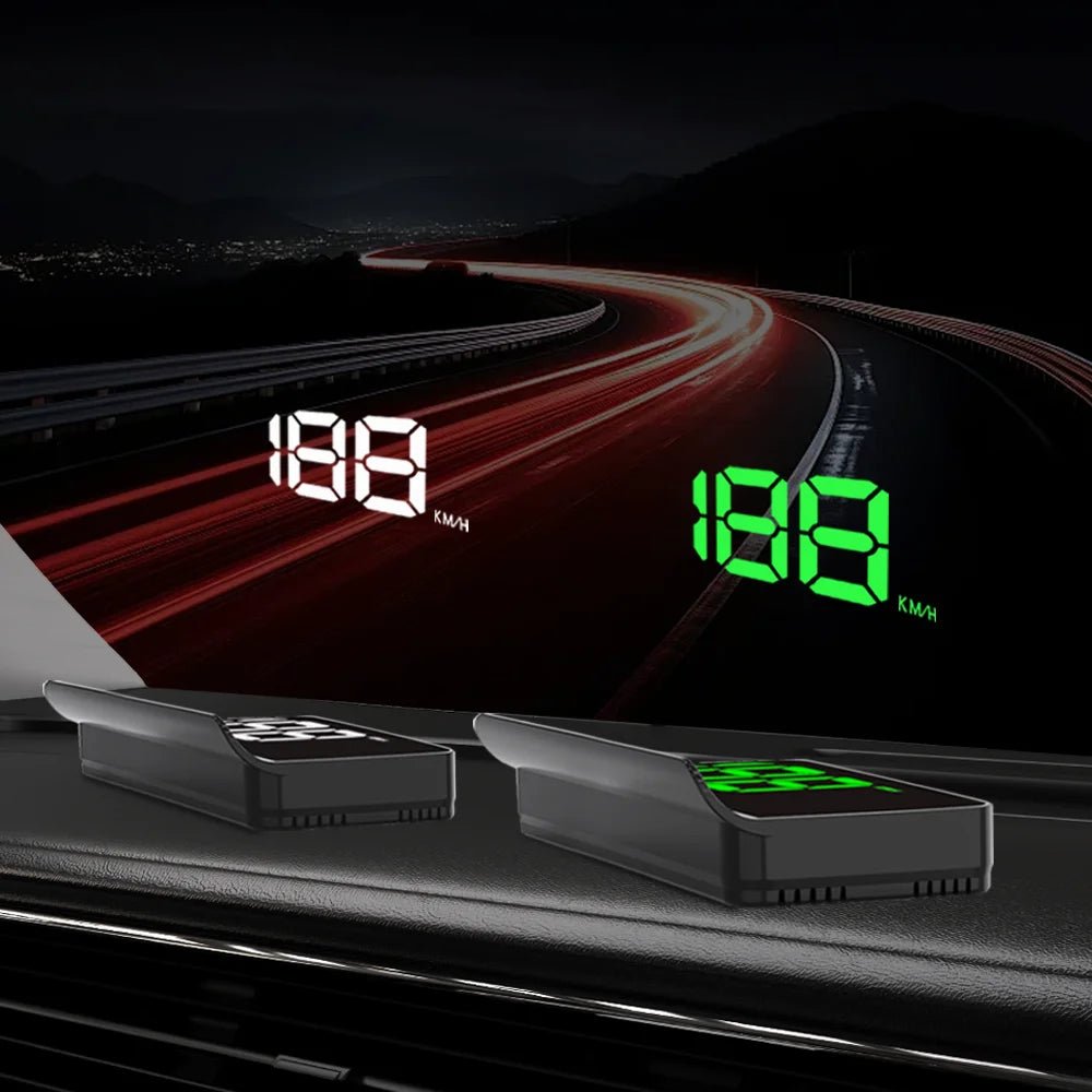 GPS Head-Up Display | Car Windshield Speedometer HUD | Plug & Play - TorqueTech