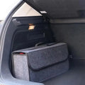Felt Car Boot Storage Box – Soft, Foldable Organiser in 3 Sizes - TorqueTech